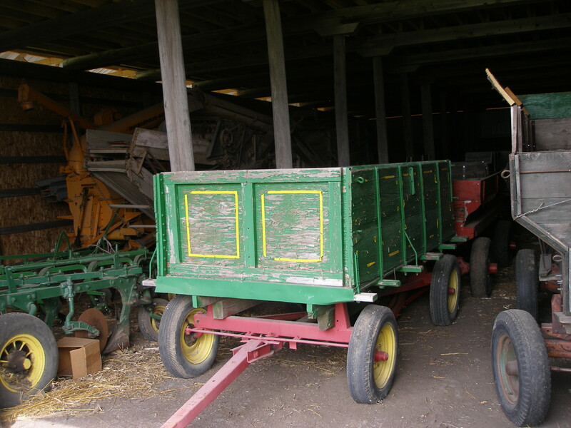 Green Grain Wagon