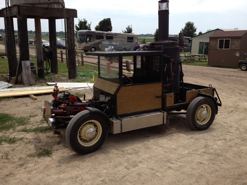 1932 Ford Pickup Converted to a Steam Truck with 12 HP Stanley Steamer Engine