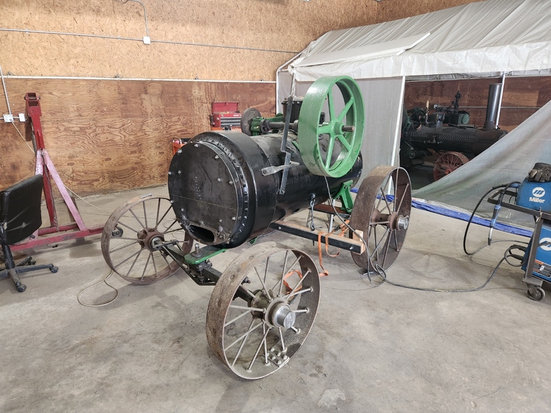 1898 Huber 5 HP - Currently Being Restored Back to a Portable